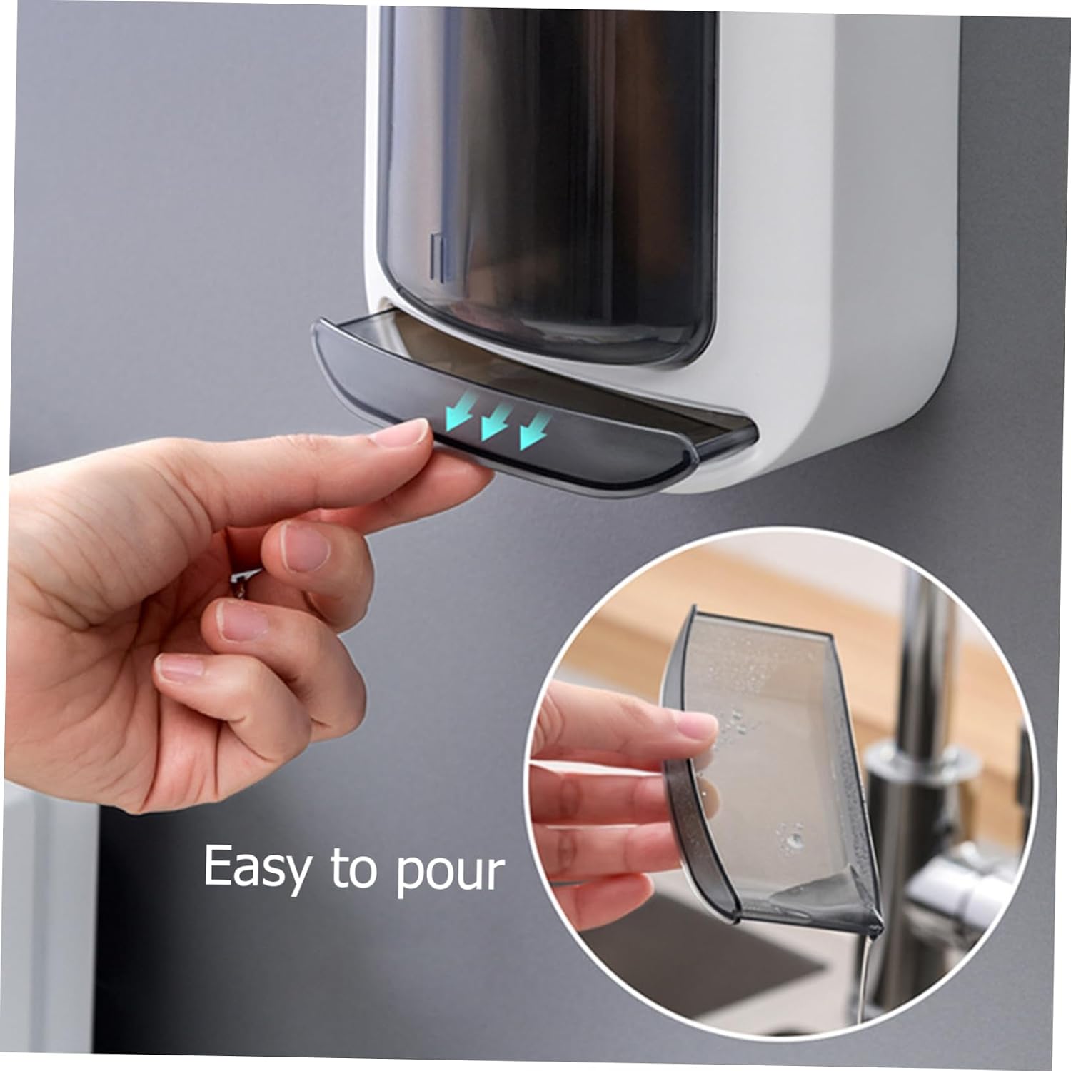 1pc Kitchen Silverware Organizer Wall-mounted Storage Rack Fork Storage Rack Dish Holder Easy Install