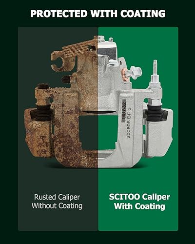 Miniatura 7 de SCITOO Pinza de freno trasera derecha con soporte 18B5298 compatible para Ford para Edge 2011-2014 para Lincoln MKX 2011-2015