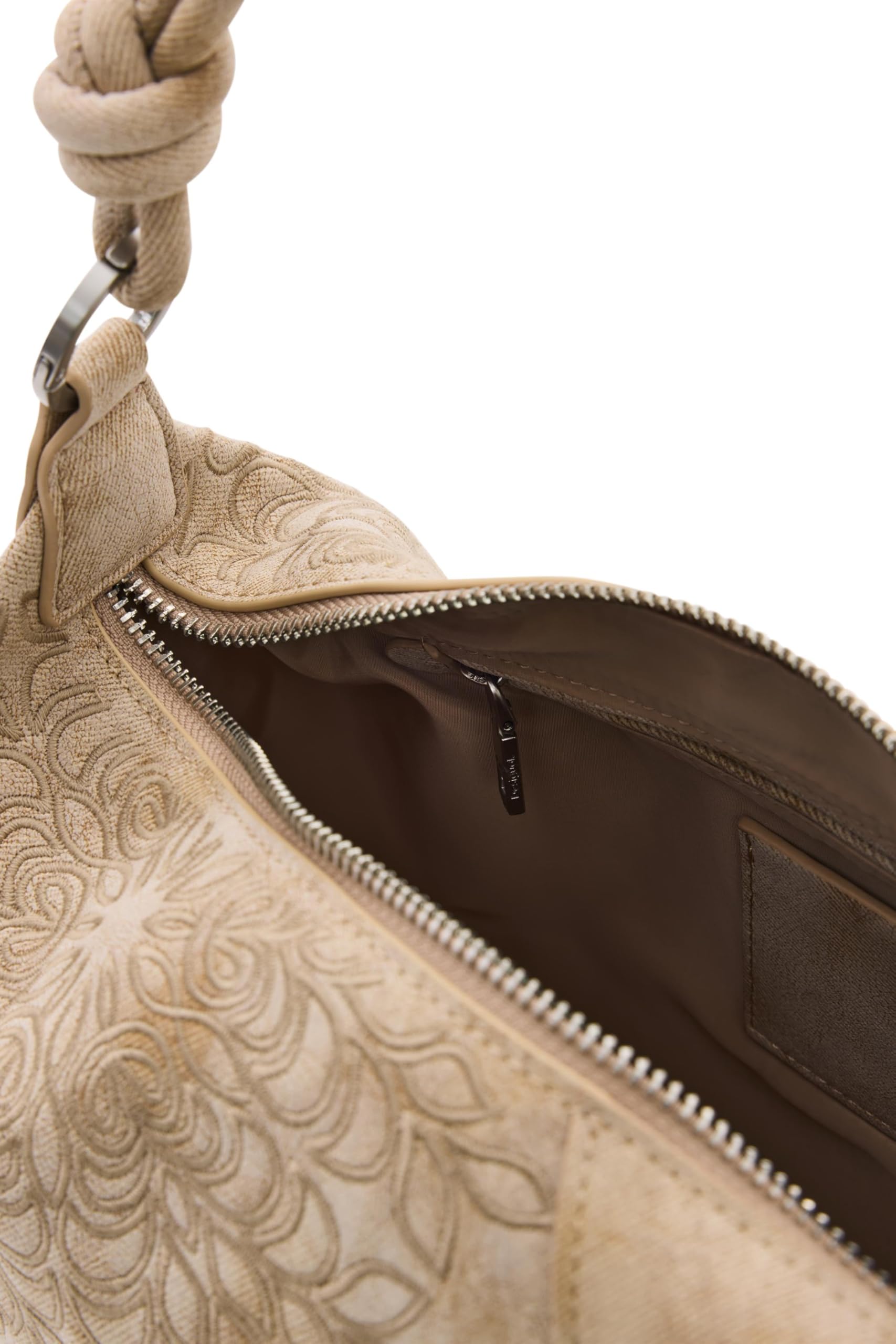 Desigual bolso de hombro bolso bandolera Sierra Sand Huntington Hand Bag Arena Vigore beige