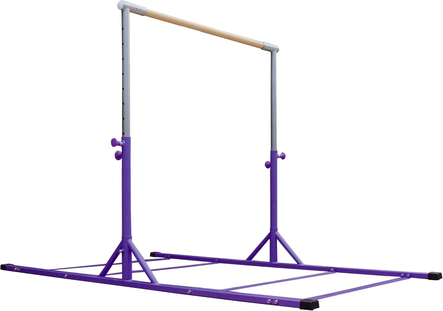 Z ATHLETIC Expandable Kip Bar and Extension Kit Packages (Purple) Sports & Outdoors