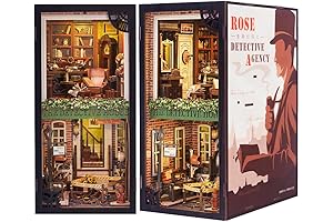 DIY Rose Detective Agency Book Nook Kit