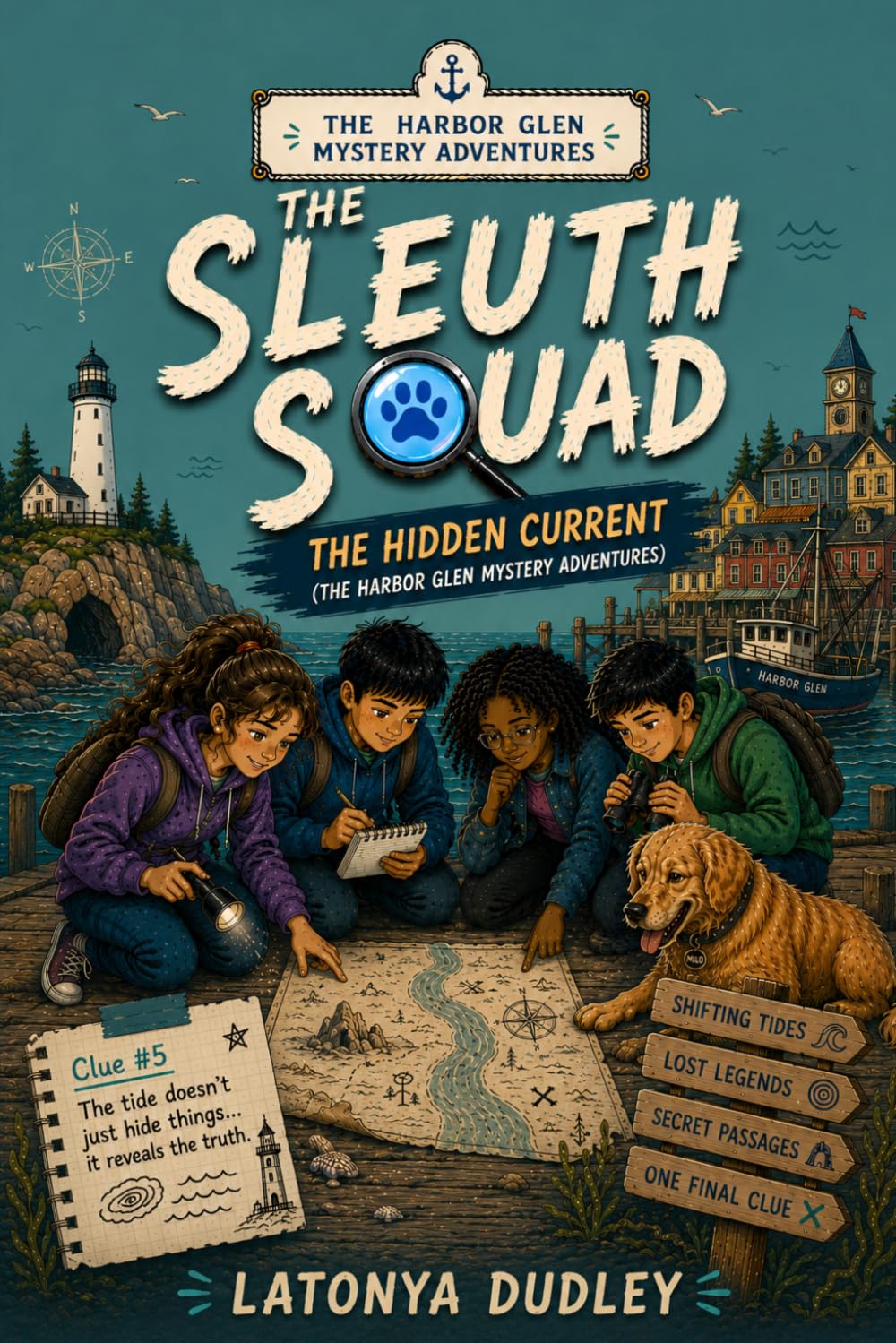 The Sleuth Squad: The Hidden Current (The Harbor Glen Mystery Adventures)