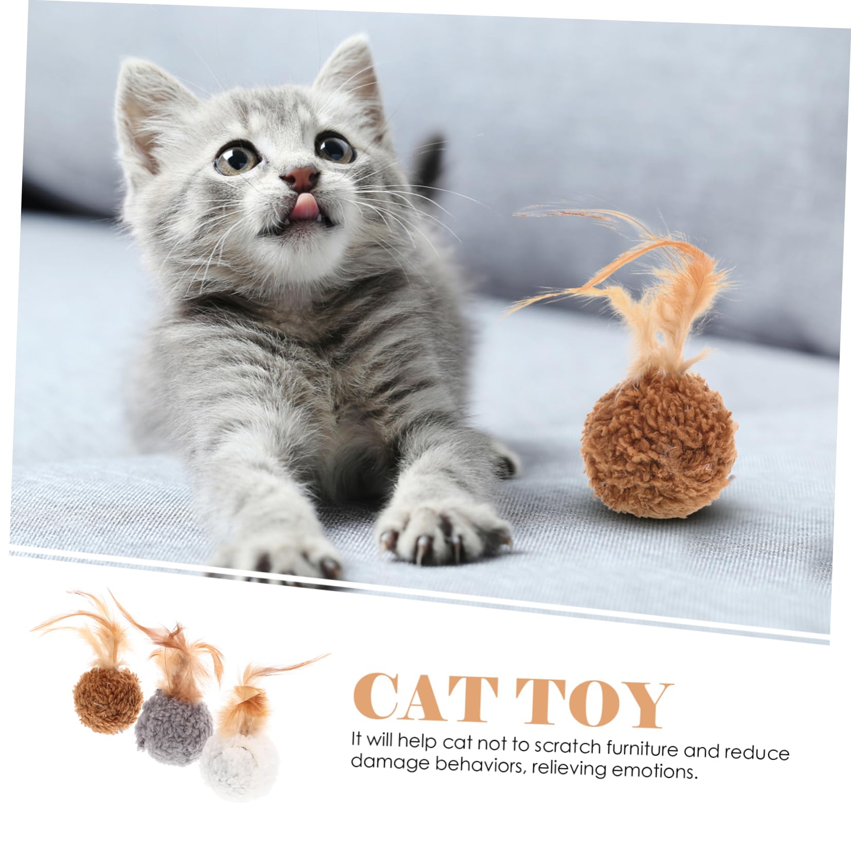 DOITOOL 45piezas Juguete Interactivo para Gatos De De y Sonajero Estimulación y Diversión para Mascotas para Jugar Interiores y Exteriores