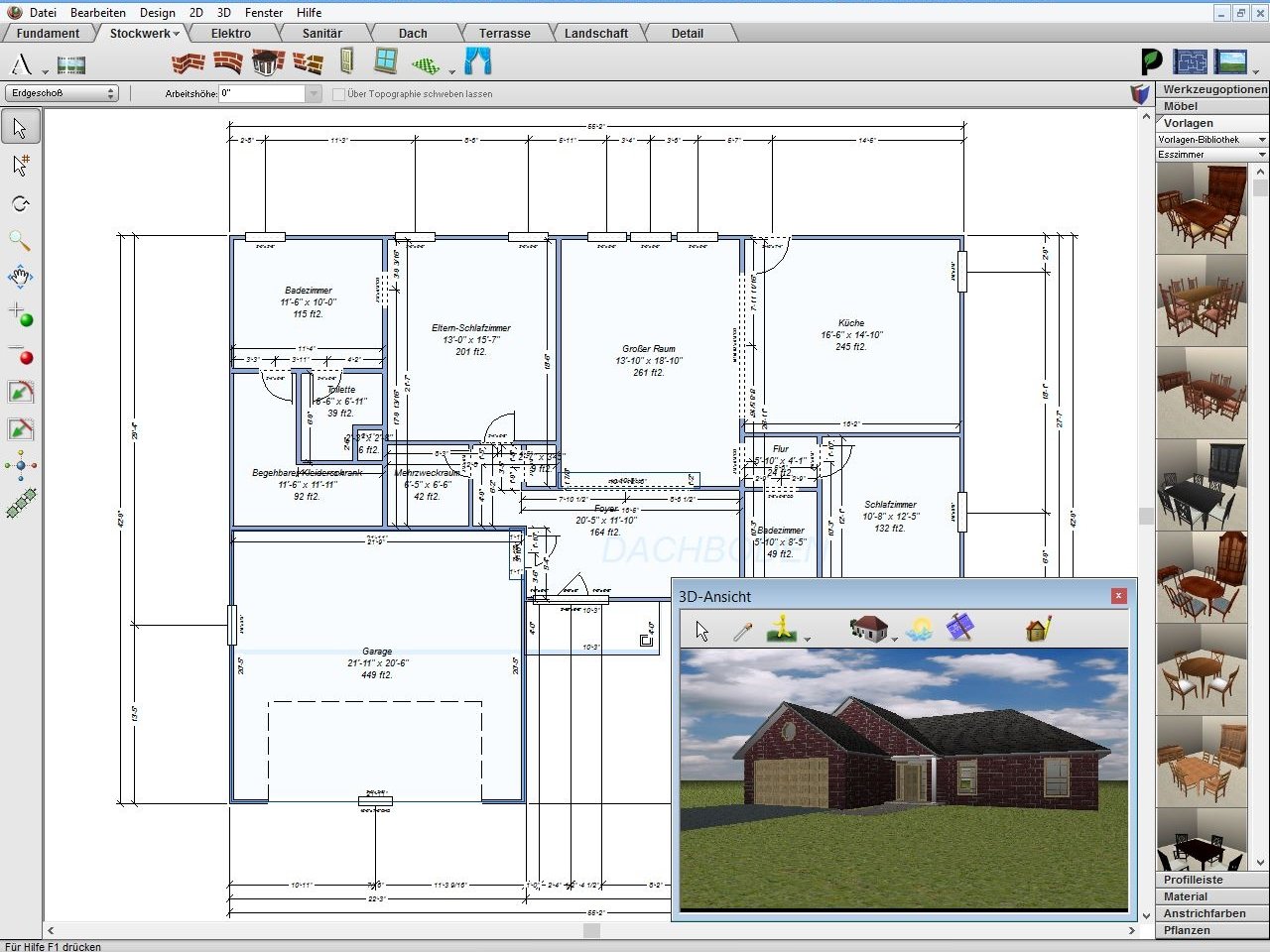 Architekt 3D X7 Gartendesigner