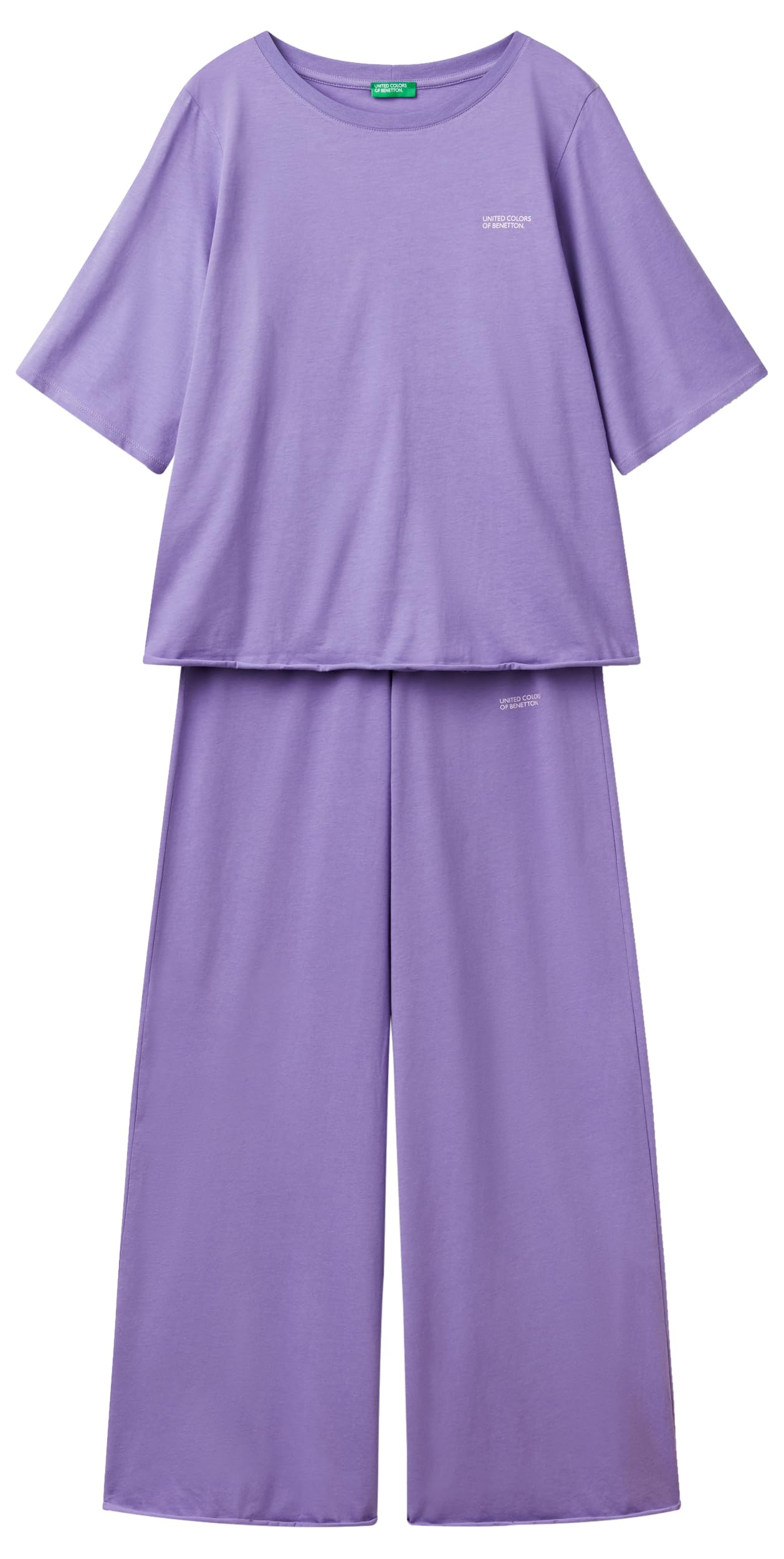 United Colors Of Benetton Women's Blue Pyjama Set, L