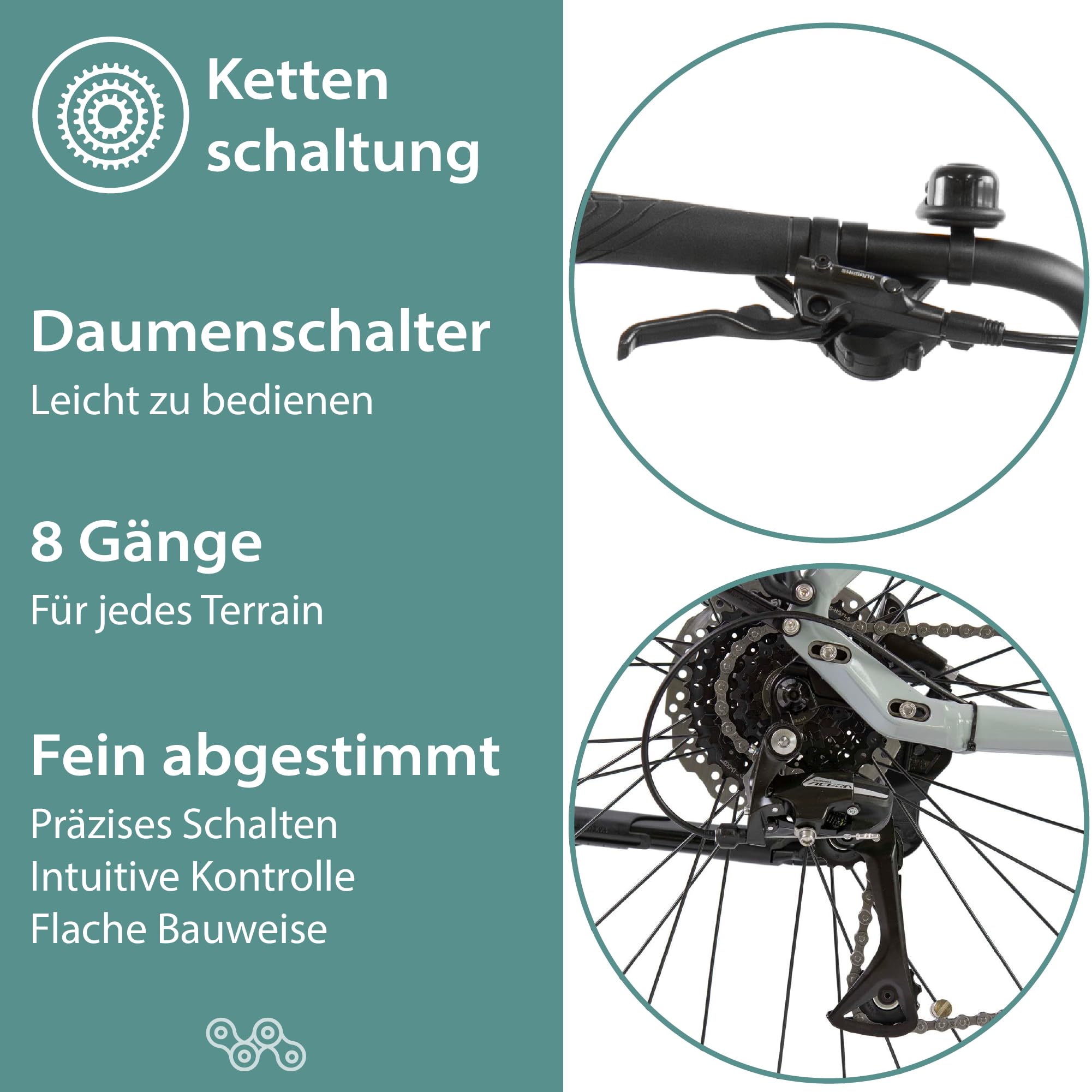 Tretwerk Sonic 28 Zoll Trekkingrad Herren Pedelec E Bike 8 Gang Fahrrad | grau 50 cm 160-180 cm Elektrofahrrad bis 130 km Trekking Fahrrad mit Federgabel