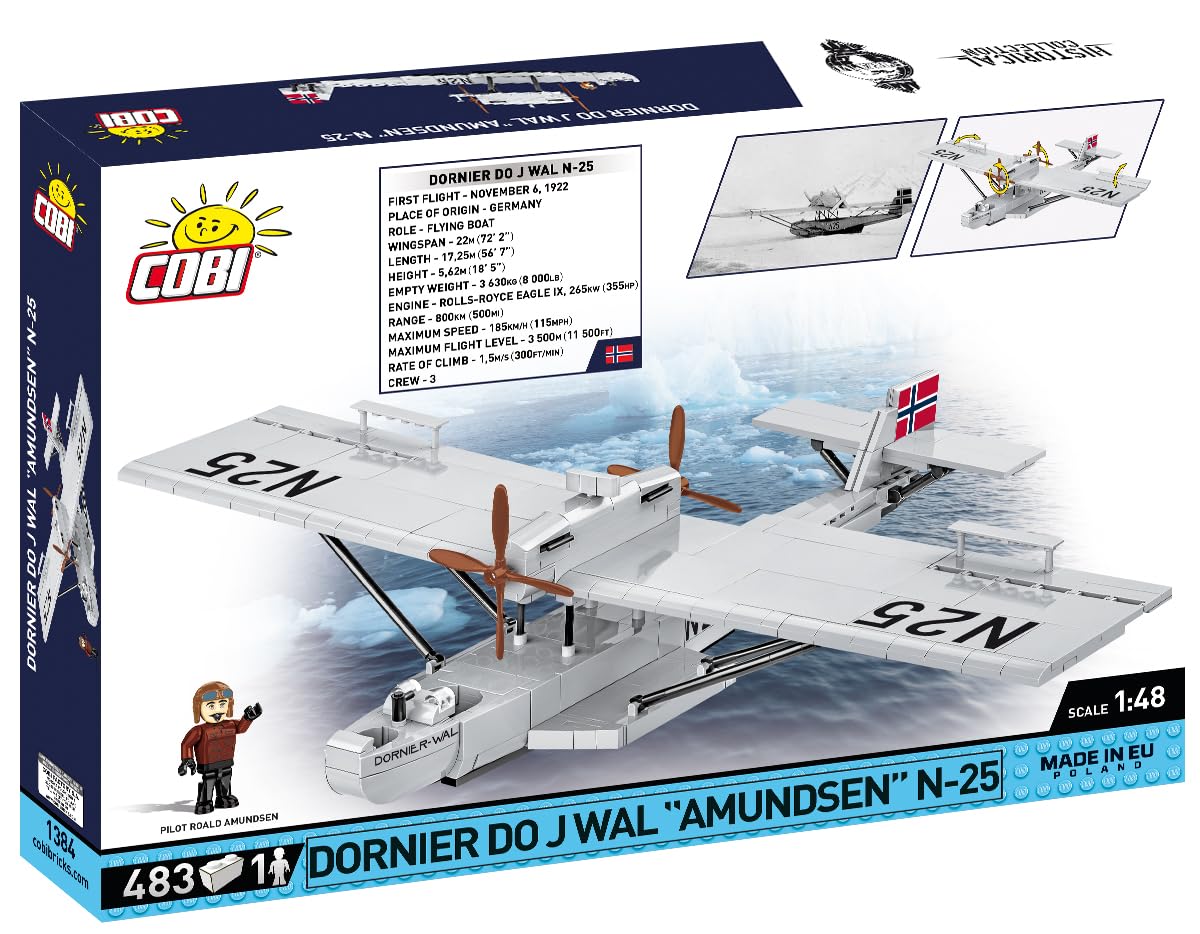 COBI Dornier Do J Wal Amundsen N-25, Rot
