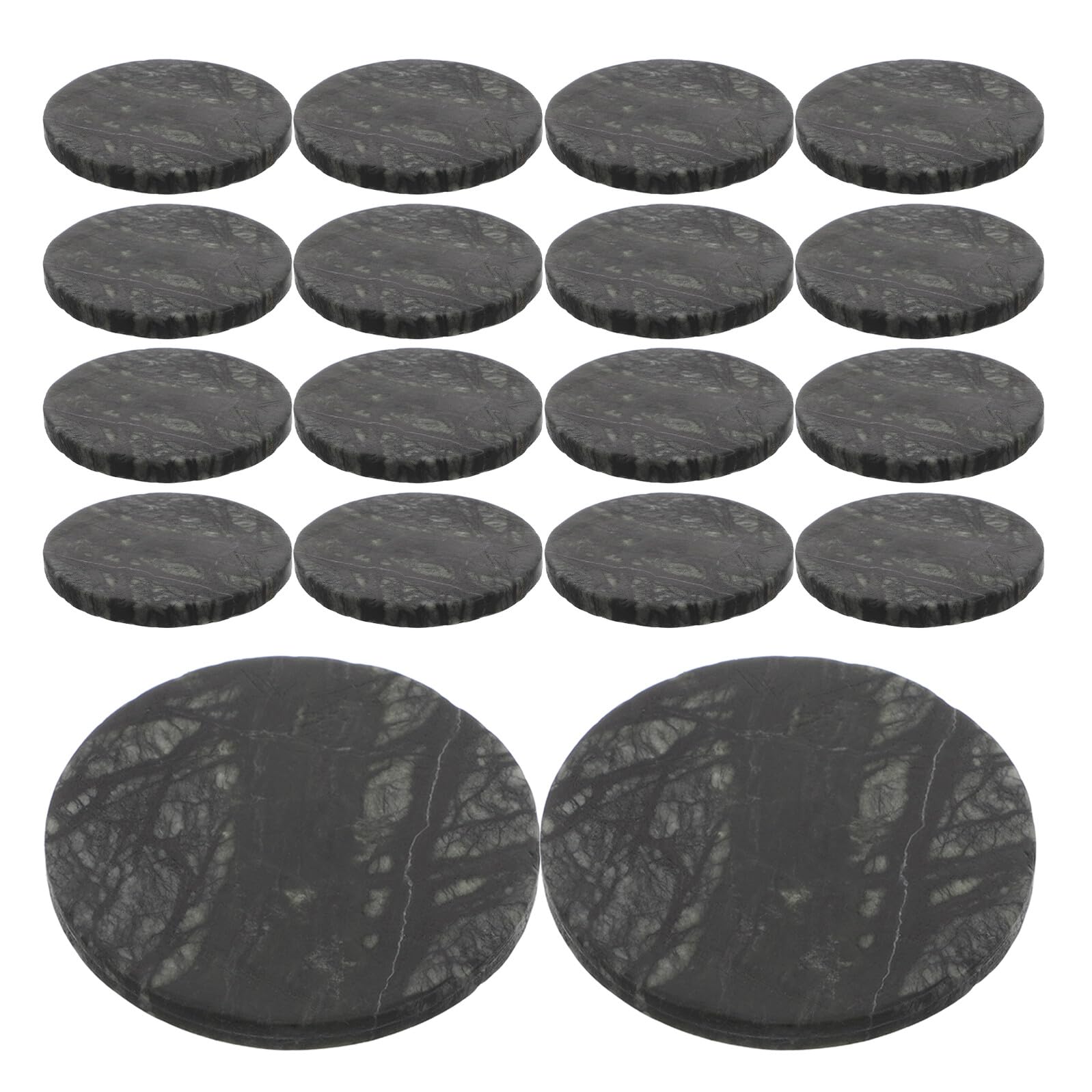 Gioco Sassi che Saltano 40 Pezzi Pietra Piatta Rotonda