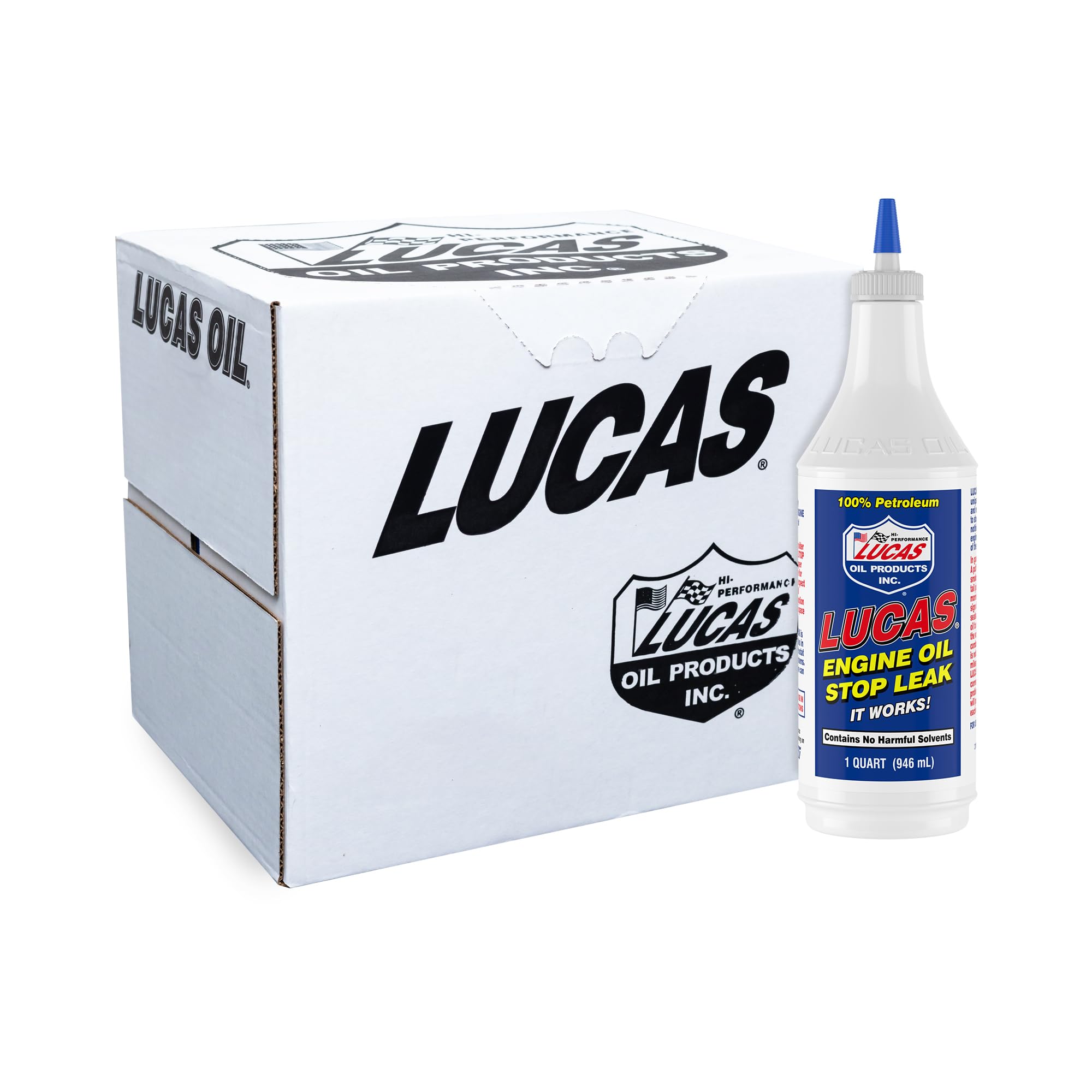Amazon.com: Lucas Oil 10278 Engine Oil Stop Leak - 1 Quart (Pack
