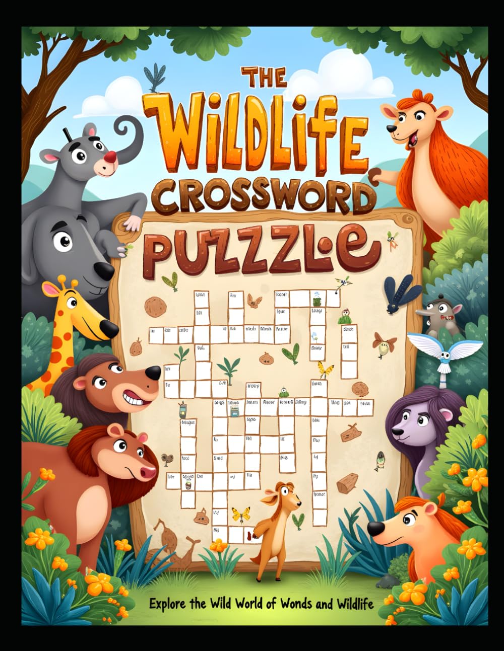 The Wildlife Crossword Puzzle Book