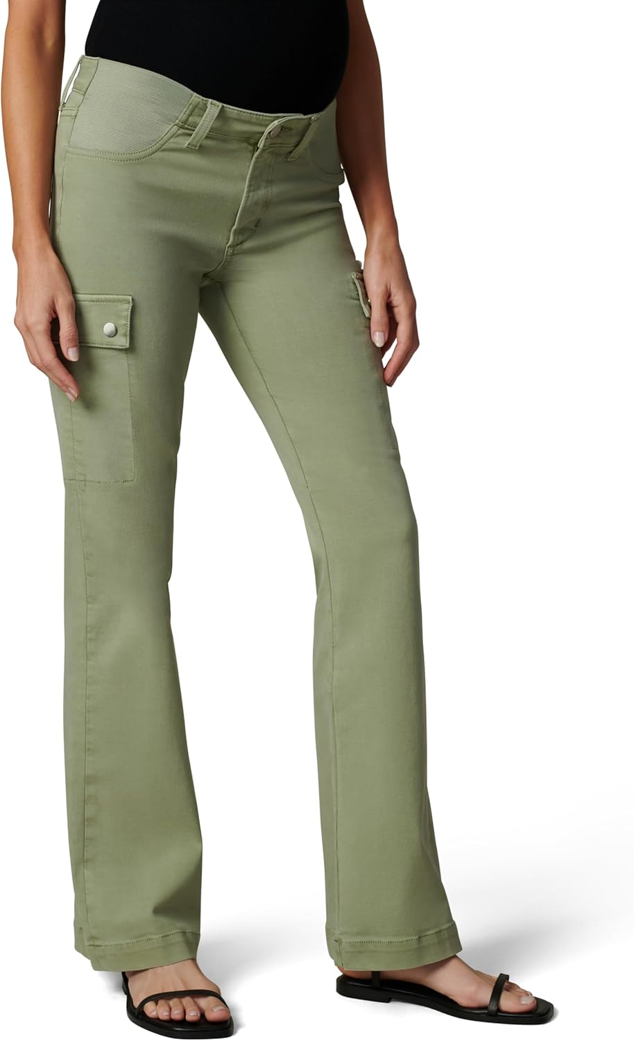 Joe's Jeans Women's The Frankie Cargo Bootcut Mid-Rise Maternity Jean