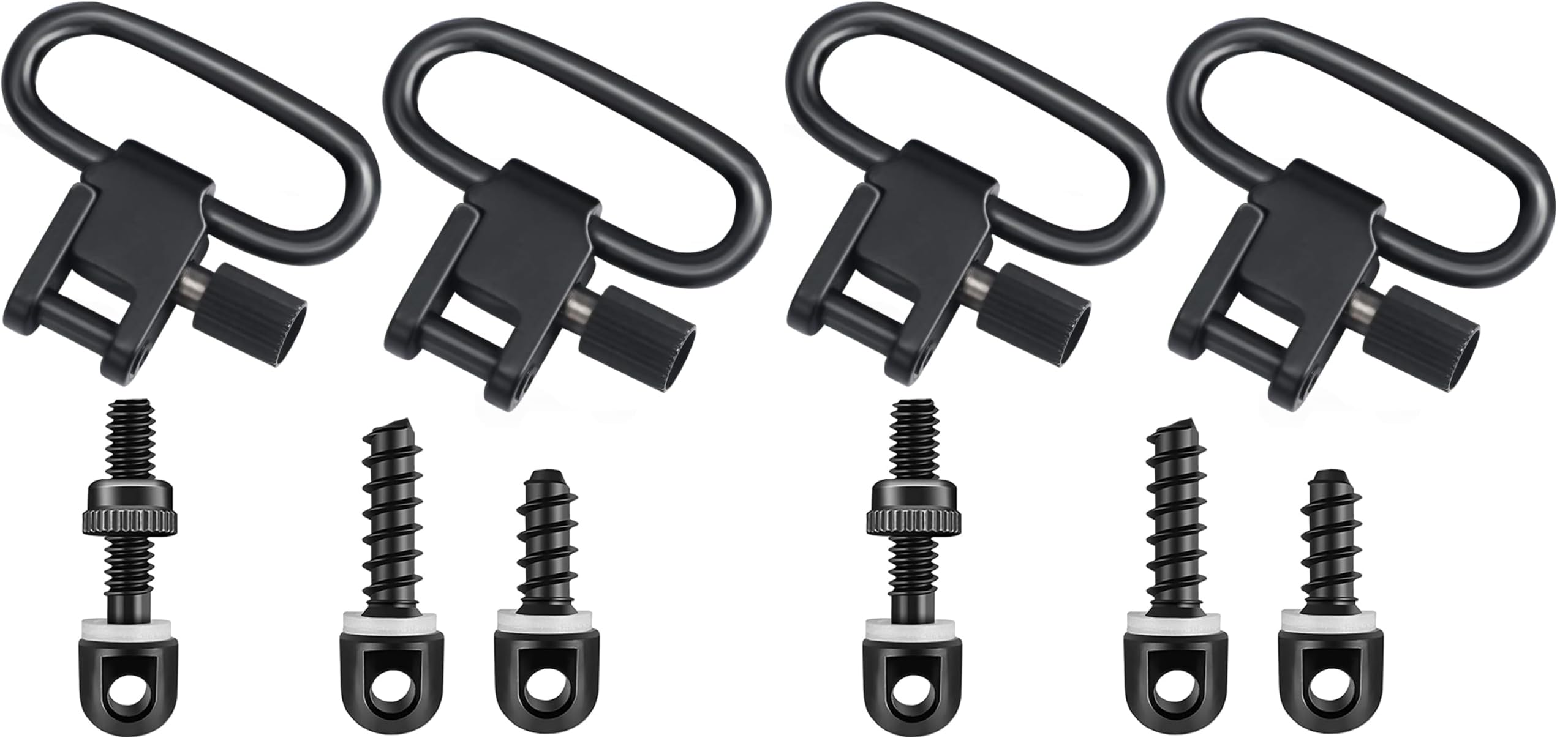 Anovo Sling Swivel Studs Set, Wood Bolt Screw Studs Crossbow Sling Screw