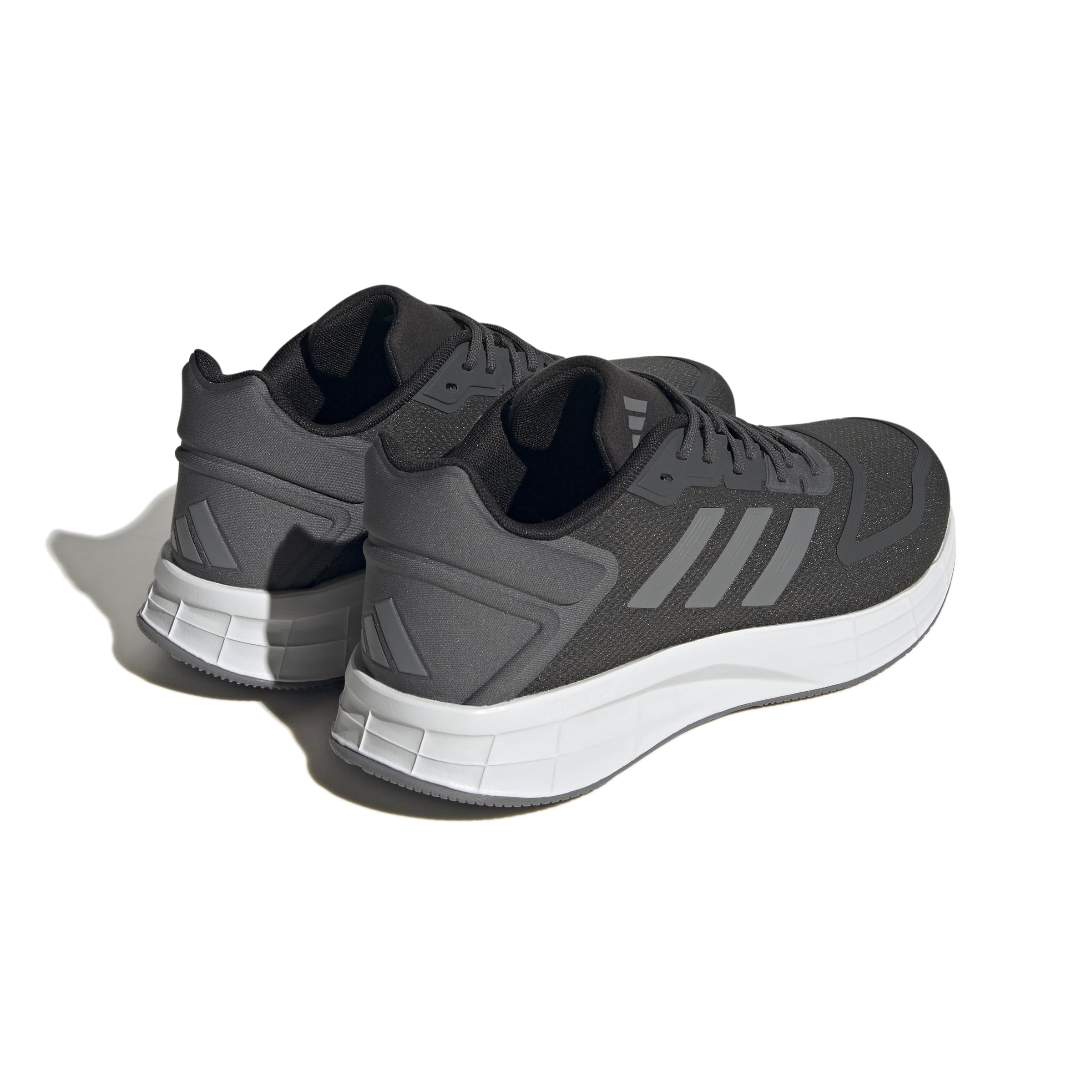 adidas Duramo 10 Shoes, Zapatillas para Correr Hombre, Grey Six/Grey Three/Cloud White, 41 1/3 EU