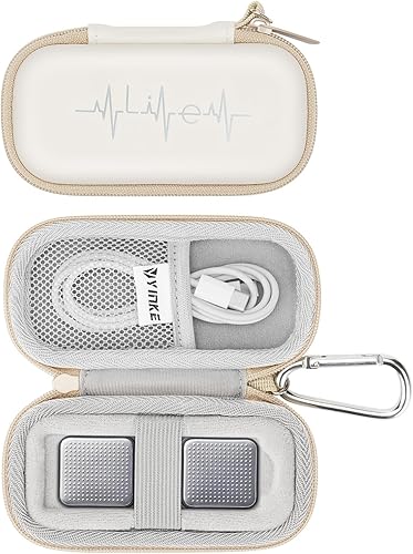 Vista 10 de Funda para AliveCor kardia Monitor de corazón móvil EKG/Wireless 6-Lead EKG, estuche de viaje Funda protectora Bolsa de almacenamiento Negro