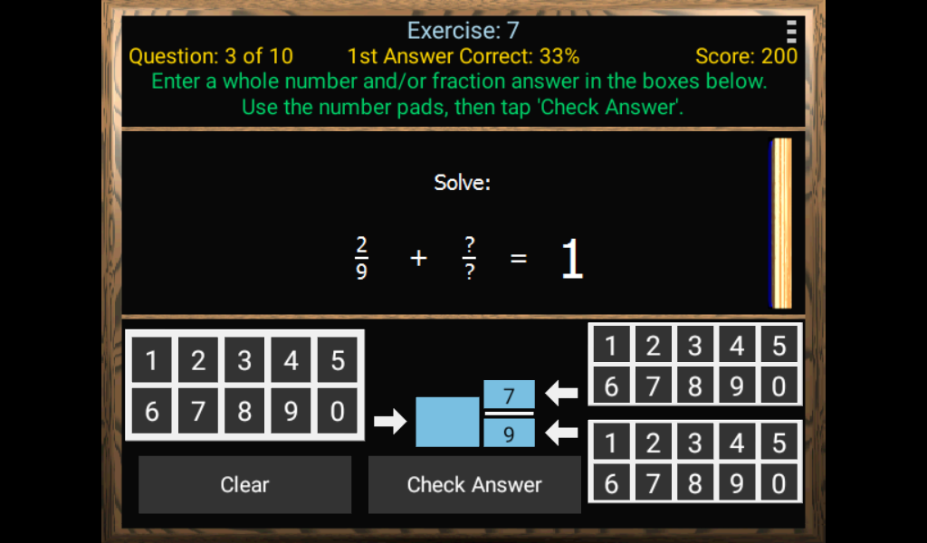 Fractions - App on Amazon Appstore