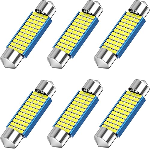 Miniatura 1 de CATO-WDJ 578 Festoon - Bombilla LED de 1.654 in, 1.614 in, 1.65 pulgadas, Festoon DE3425 DE3423 211-2, 12 V, 33SMD, luz blanca de 1.654 in,