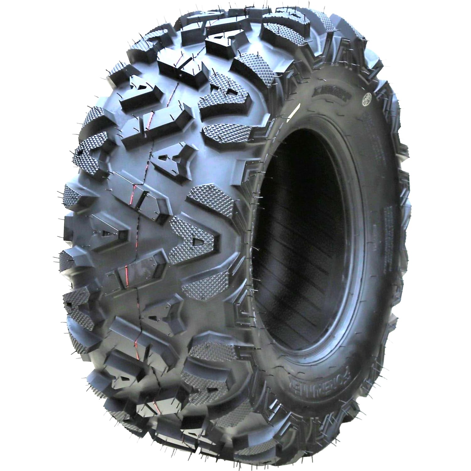 Forerunner Knight M/T ATV UTV Mud Off-Road Tire-26x9.00-14 26x9-14 26x9x14 48F Load Range 6 Ply BSW Black Side Wall