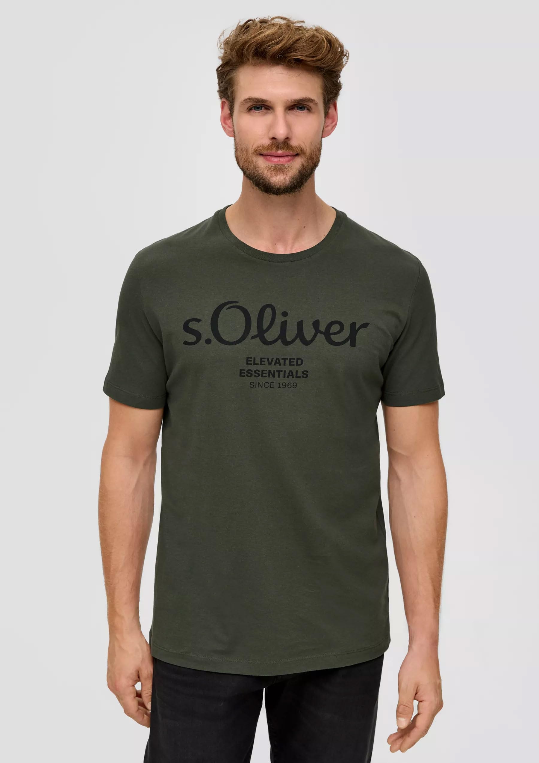 s.Oliver Herren T-Shirt mit Logodruck (DE/NL/SE/PL – Bild 2