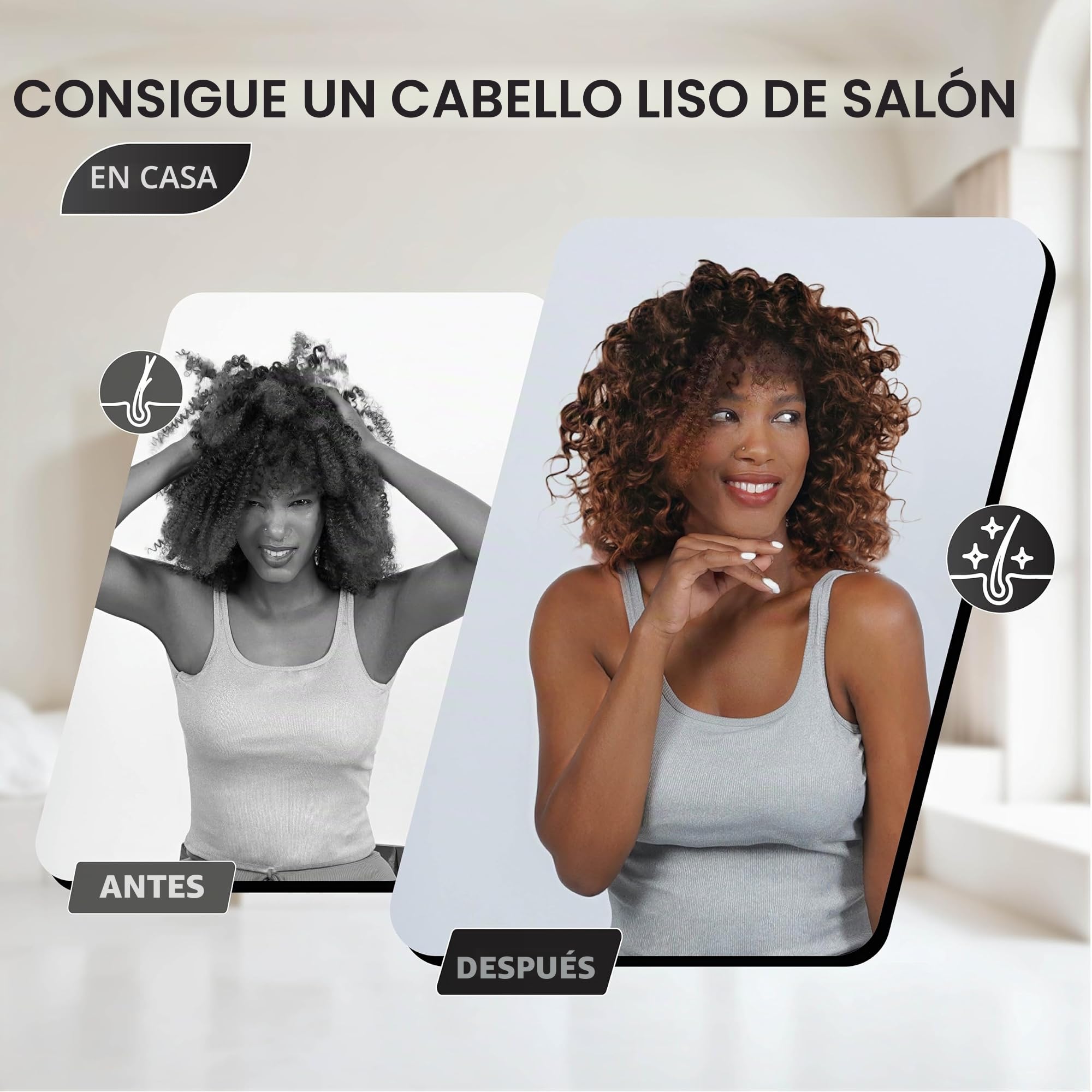 Secador de pelo con capucha con diadema integrada que reduce el calor alrededor de las orejas y el cuello - Gorra difusor de secador con capucha para rizado, acelera el tiempo de secado,