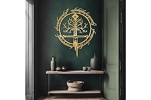 Lord of The Rings Mystical Metal Wall Art