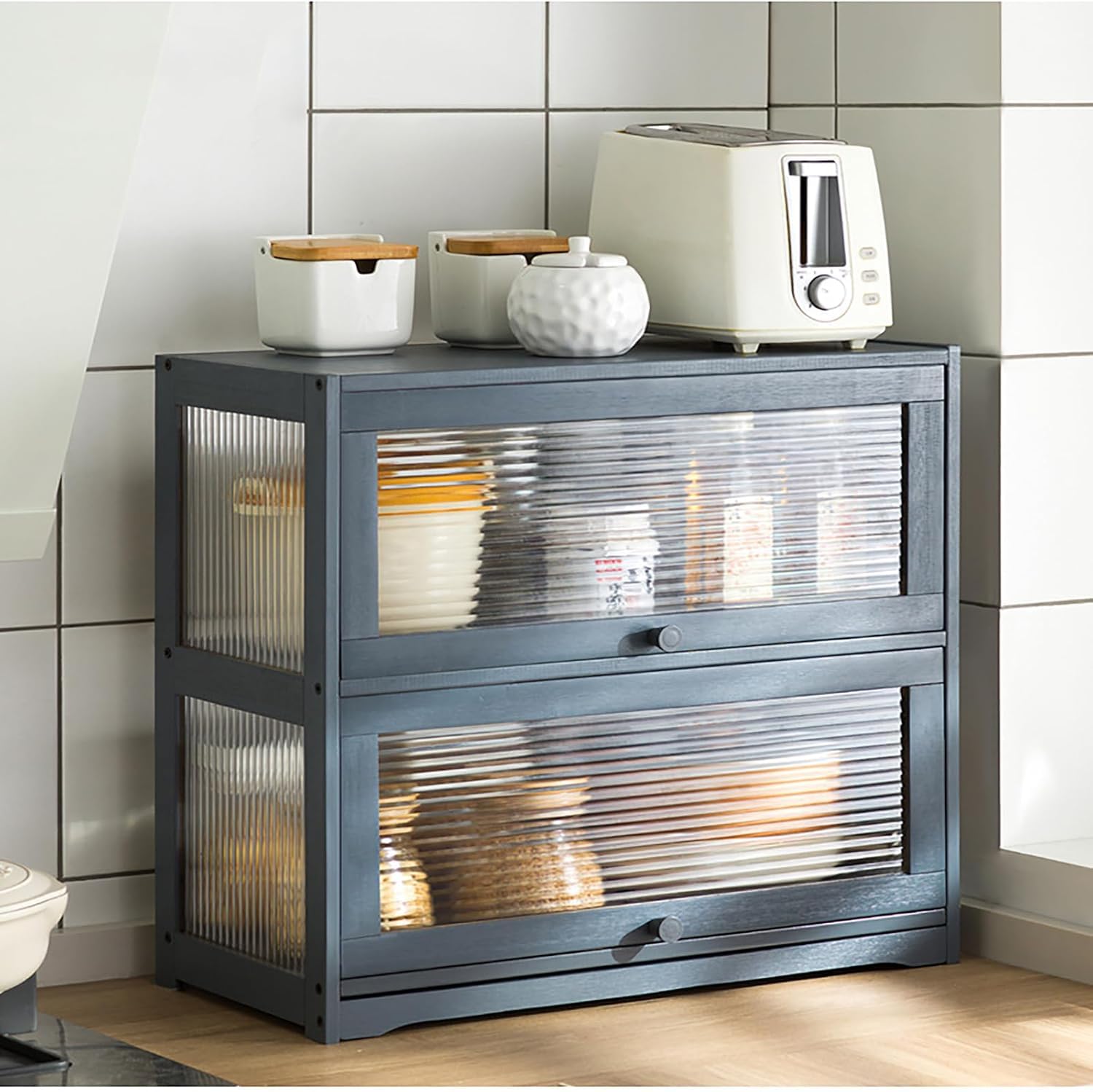 BHGFYXBS Sideboard Buffet Cabinet Small Kitchen With Sto Versatile Cupboard For Living Room Office Coffee Bar Slish & Functal Home Fur,Grey-52 * 25 * 50Cm,Grey-52 * 25 * 50cm