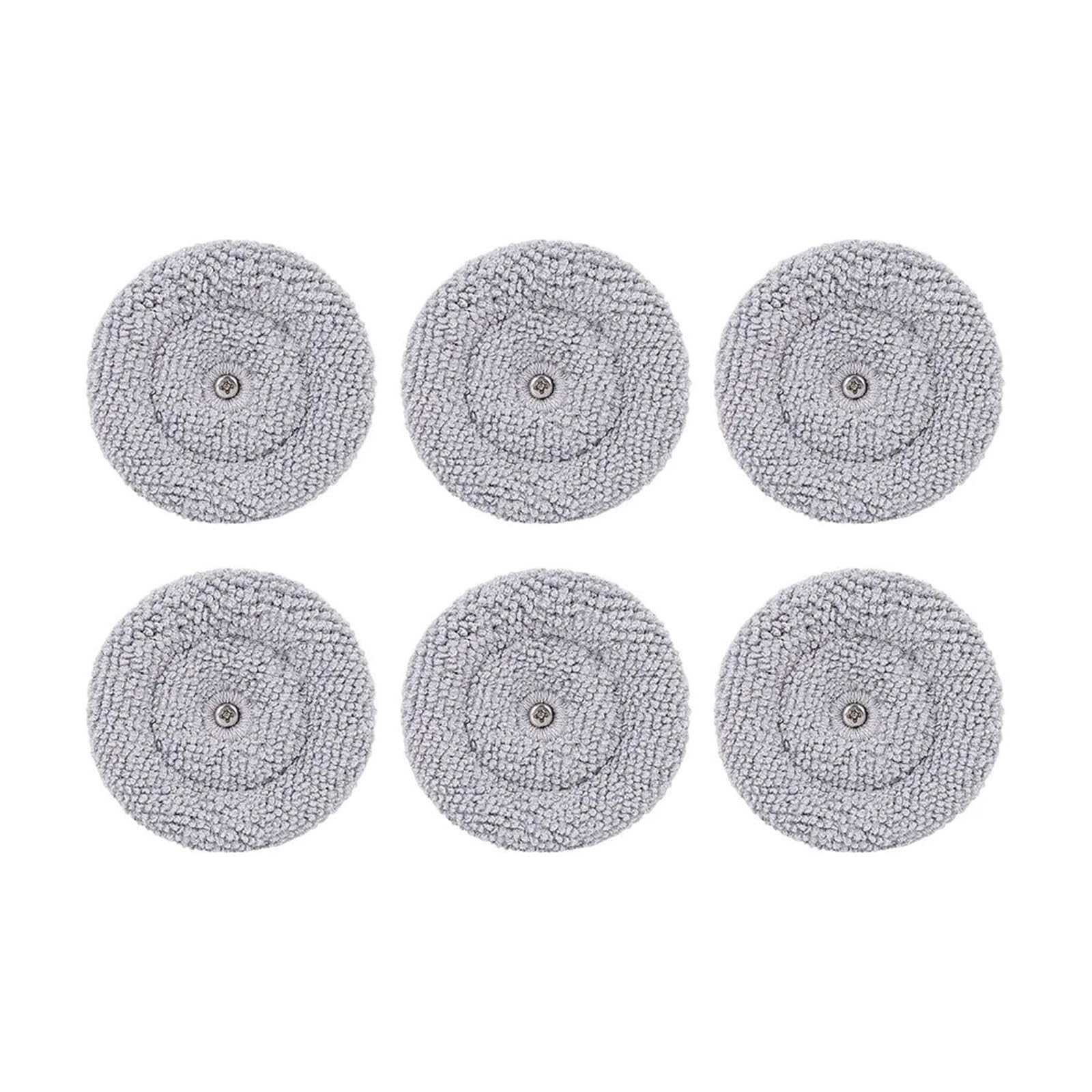 HIZON Mop Cloth ，Compatible For Roborock， S8 MaxV Ultra S8 Max Ultra G20S Shock Mop Cloth Round Rag Robot Vacuum Cleaner Accessories(H)
