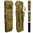 RUBY.Q 37 Rifle Bag, Khaki Tactical Long Rifle Backpack, Portable Shotgun Case for Firearm Storage and Transportation, Suitable for Outdoor Hunting Shooting (37 Khaki)