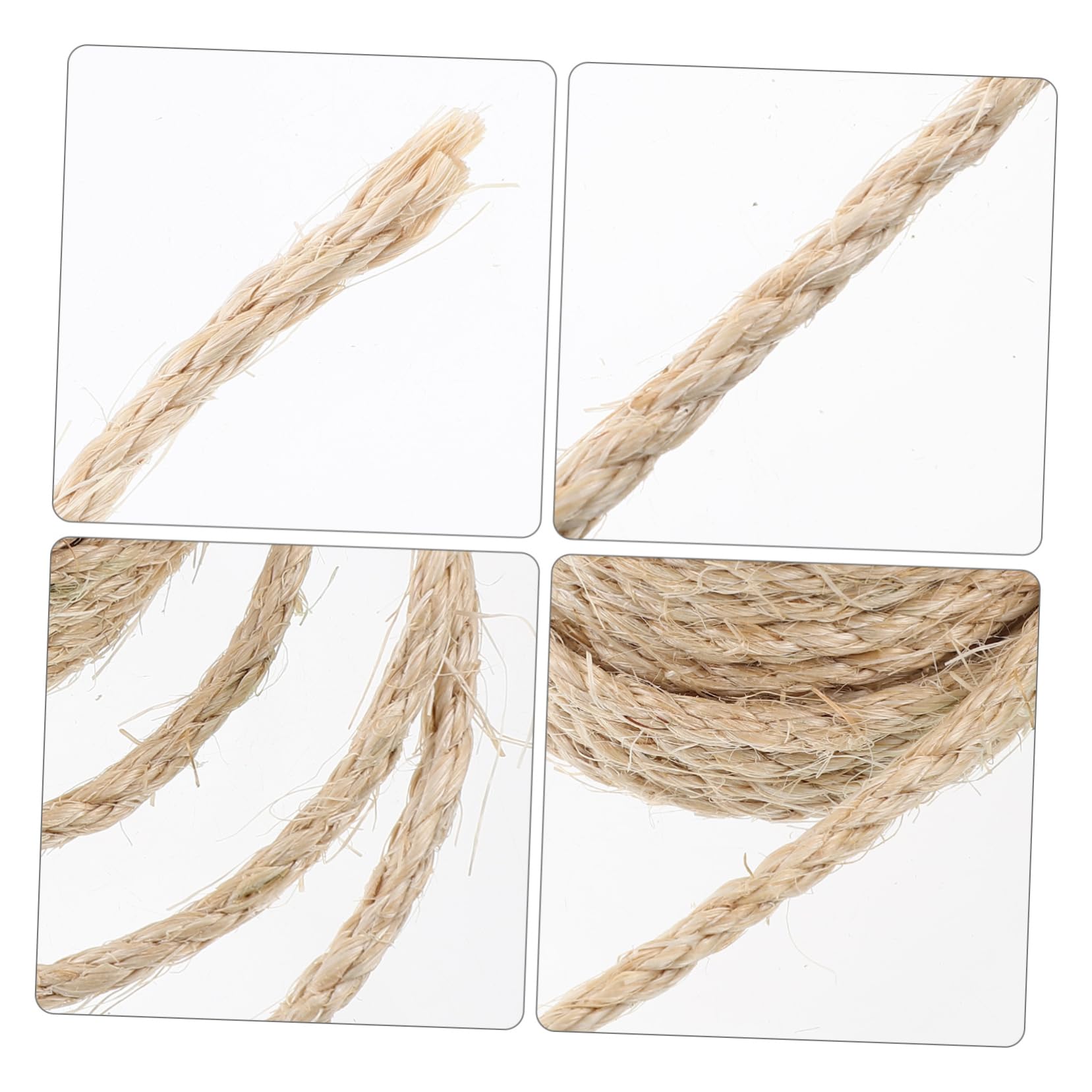 HAPINARY Rope for Cat Scratch Post Cuttable Shapeable Cat Tree Replacement Parts Home Decor