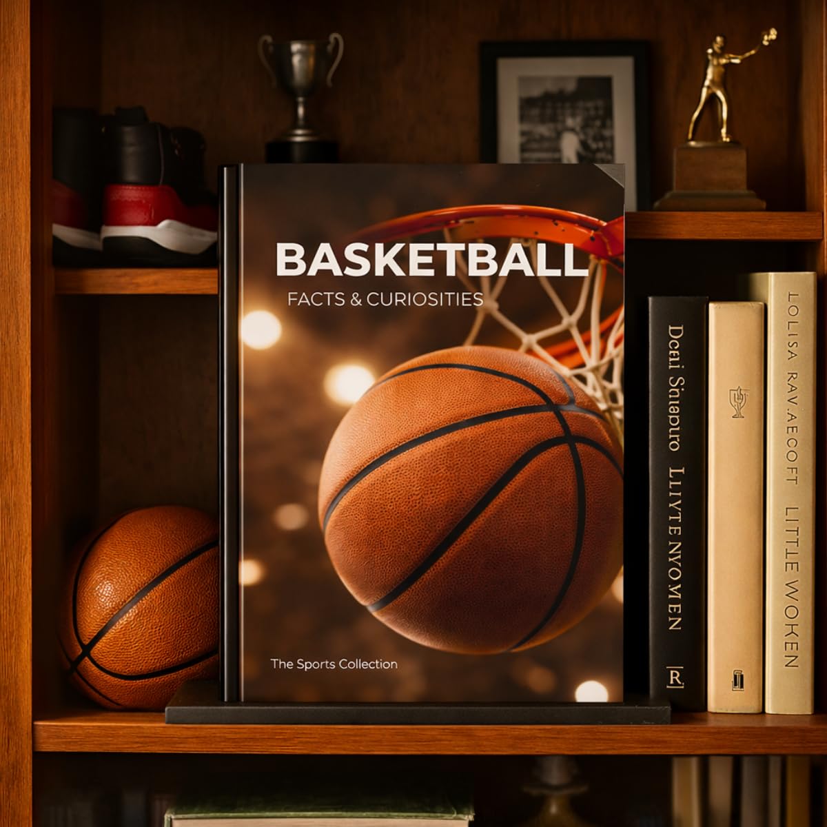Basketball Facts & Curiosities: A Large Hardcover Basketball Coffee Table Book Celebrating the Beauty, History, and Details of the Game