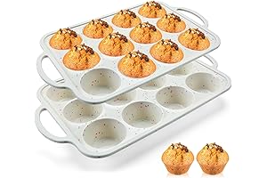 Silicone Muffin & Cupcake Delight: The Perfect Baking Duo