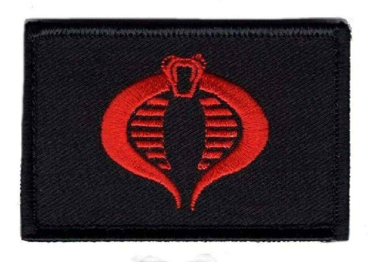 Cobra Kai 'Strike First Strike Hard No Mercy' Patch – Hook & Loop Back, 3.0 Inches
