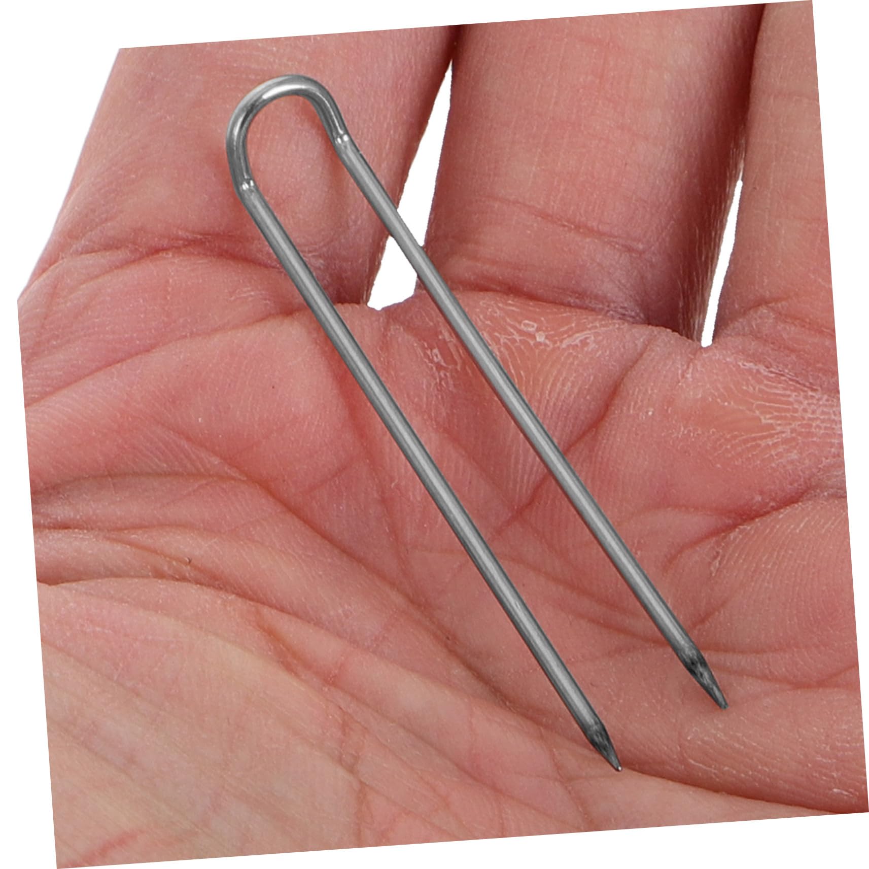 Alfileres de Costura en Forma Acero Inoxidable, 100 Piezas