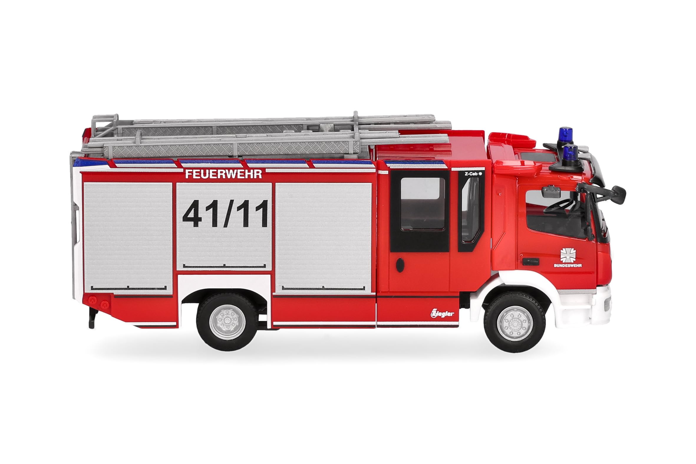 Herpa Modellino Camion Mercedes-Benz Atego 13 Z-Cab, scala 1:87