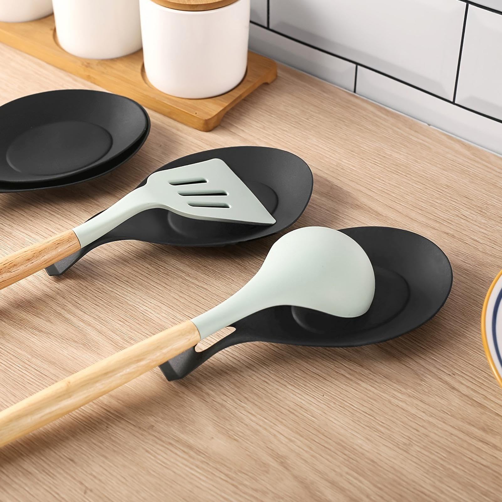 Porta Mestoli Poggia-utensili In Silicone A Forma Di Granchio, Gadget Da Cucina Poggia Utensili Silicone - 12