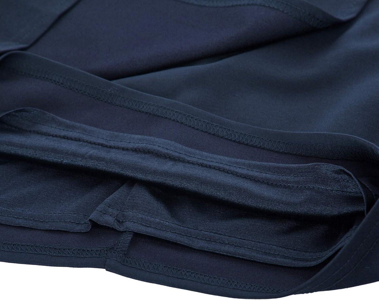 Kate Kasin Wear to Work Pencil Skirts for Women Elastic High Waist Wrap Front Knee Length Bodycon Skirt Tummy Control - Image 4