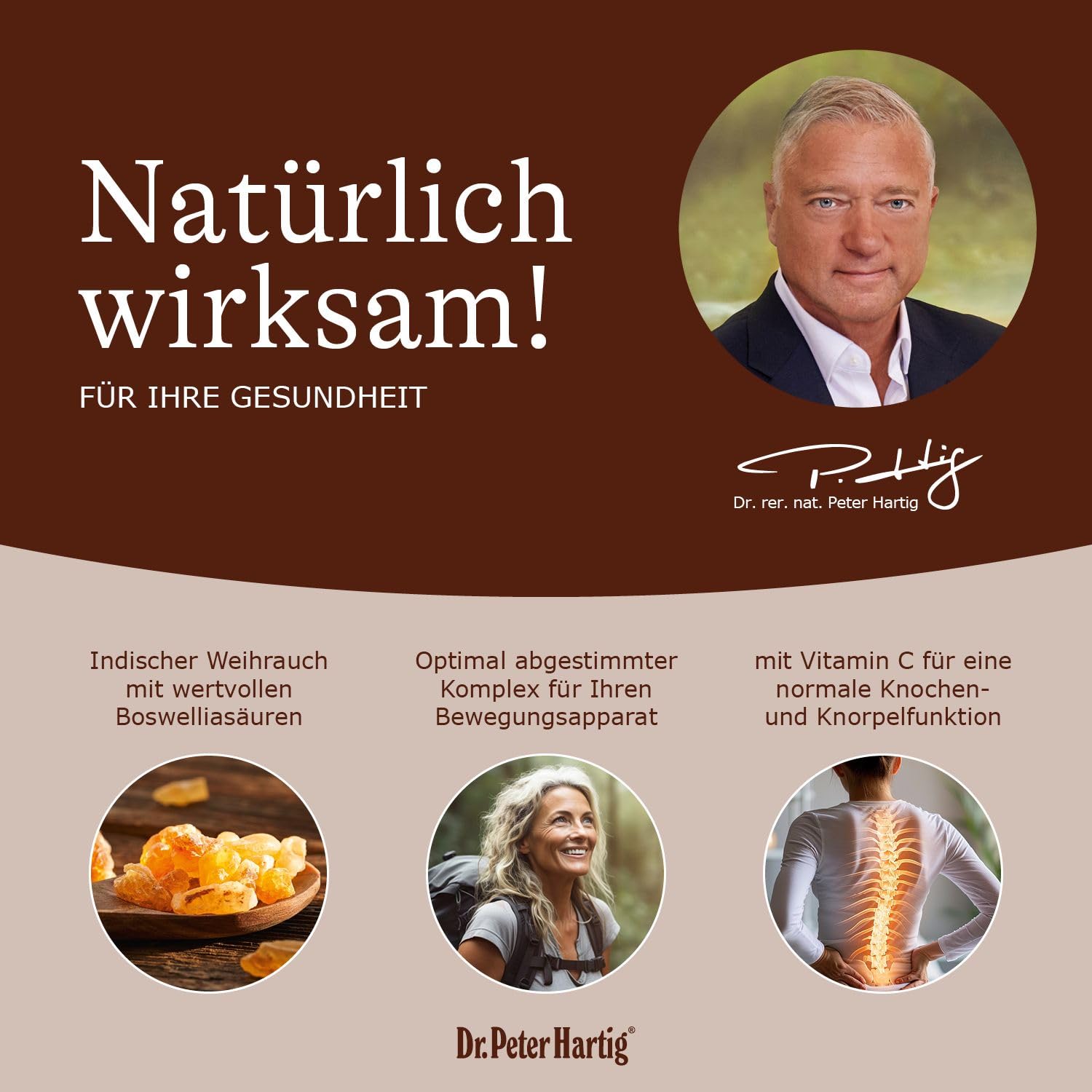 Dr. Peter Hartig Weihrauch SPEZIAL 5000 150 Kapseln 5-Monats-Vorrat aus indischem Weihrauch Boswelliasäuren Vitamin C Laborgeprüft Lactose- Gluten- und Hefefrei