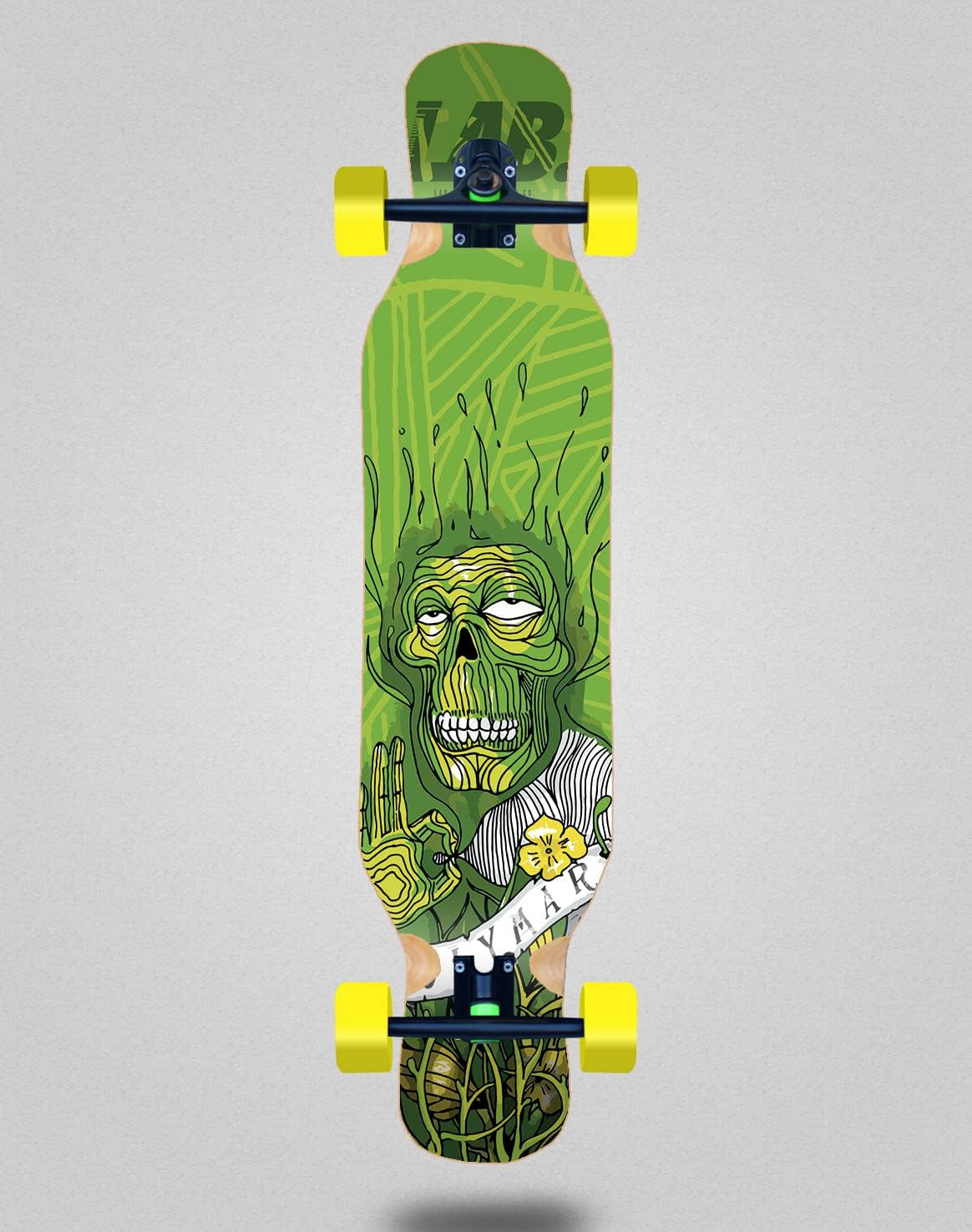 Lab Skate Skateboard Longboard Complete 46x10 Sonne & Meer