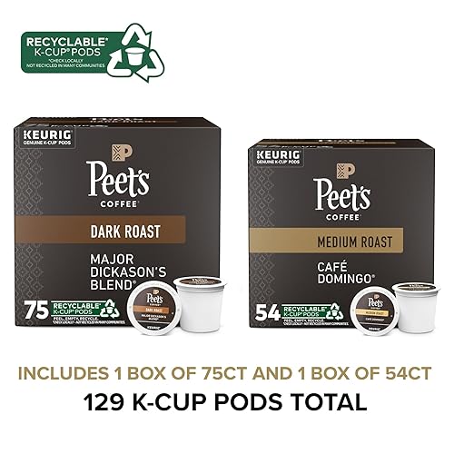 Miniatura 2 de Peet's Coffee - Capsulas de café de mezcla Major Dickason, tostado oscuro, para cafetera Keurig