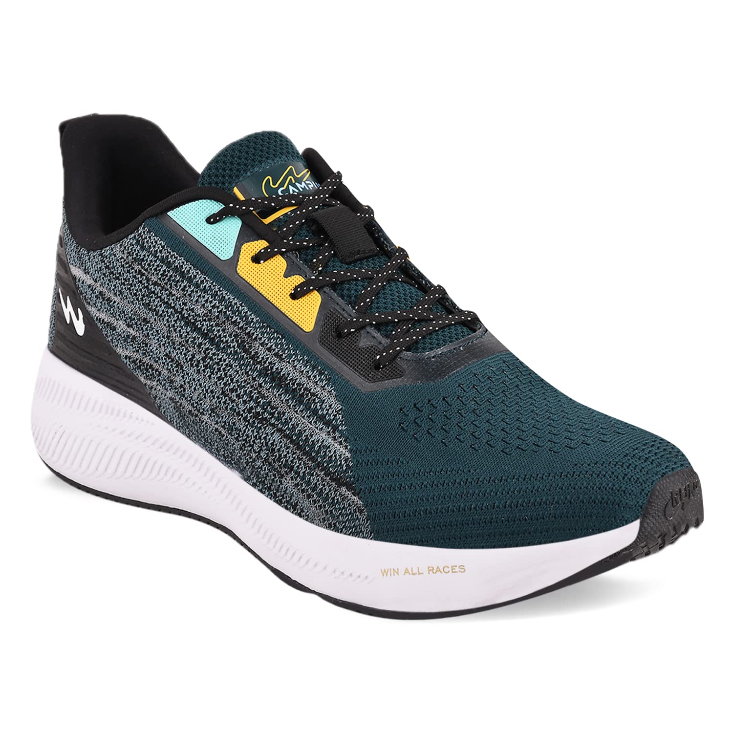 Campus Mens Camp Jasper GEN/BLK Running Shoes - 9UK/India 22G-128 (B09Y9B6Y29) Amazon Price History, Amazon Price Tracker