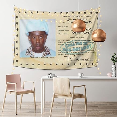 Miniatura 2 de Eiivyavaan Tapiz con decoración artística para el hogar, sala de estar, dormitorio, decoración de 60 x 40 pulgadas