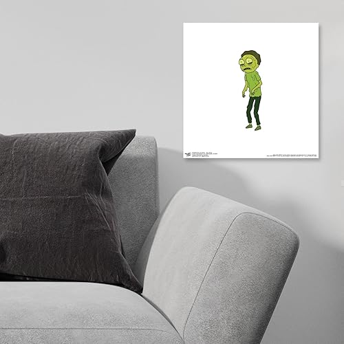 Miniatura 4 de Trends International Gallery Pops Cartoon Network Rick and Morty - Póster de pared Toxic Morty, 12 x 12 pulgadas, versión sin marco