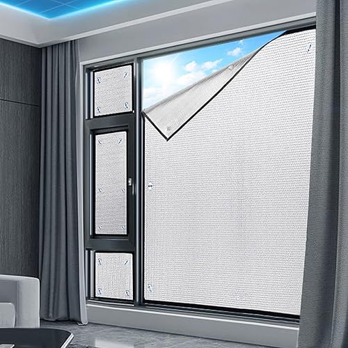 Miniatura 3 de Sun Protection Privacy Window Film,Thermal Insulation Reflective Film,Heat Control Window Tint Film,Aluminum Foil Blackout Window Sticker,Insulation