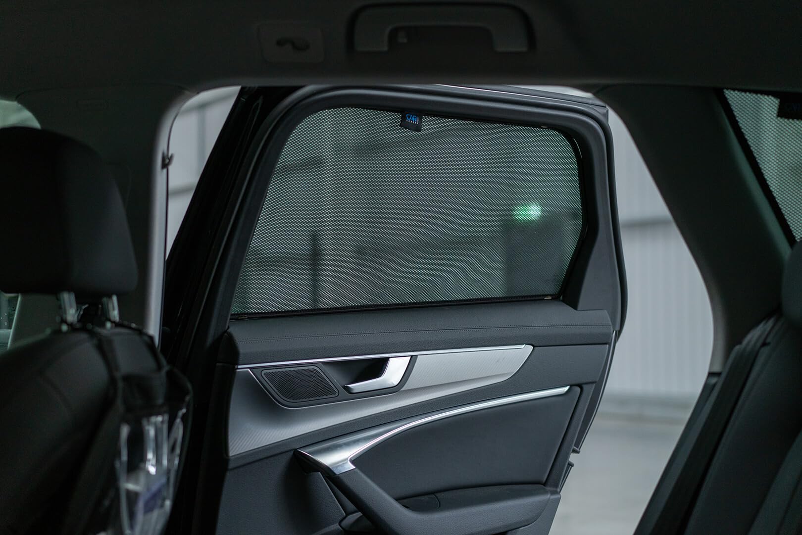 CAR SHADES zestaw kompatybilny z Audi A6 C8 Avant 2018- (6 sztuk) - niestandardowe osłony przeciwsłoneczne do samochodów