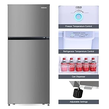 Lip 腕時計 fridge 1870922 Amazon.com: Dual Zone Fridge with Freezer, 3.6 Cu.Ft Mini
