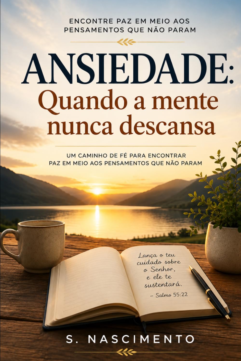 Ansiedade: Quando a mente nunca descansa: Um caminho de fé para encontrar paz em meio aos pensamentos que não param