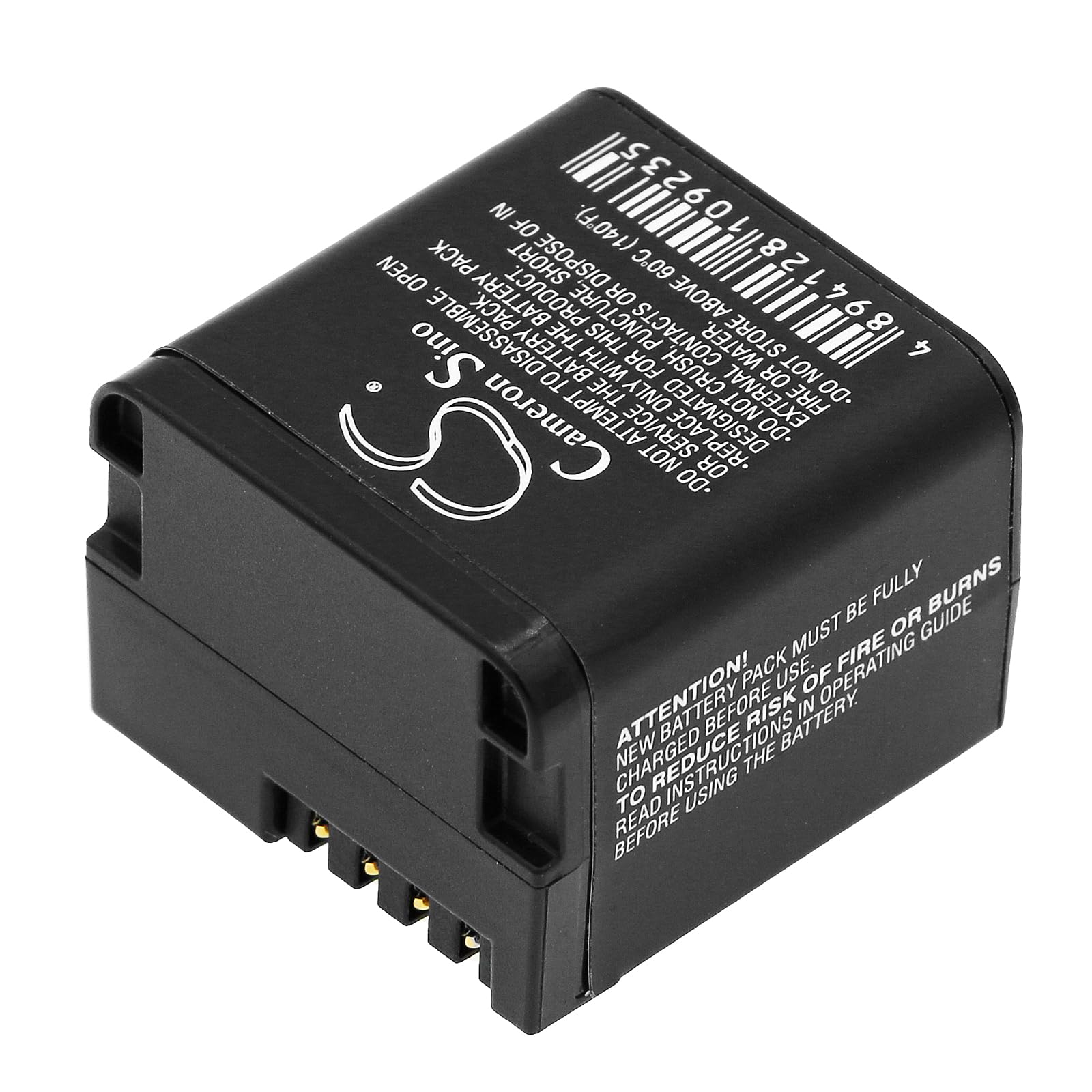 TECHTEK Batería 980mAh Compatible con [Garmin] Virb X, Virb X Compact, VIRB XE sustituye 010-12256-01, 361-00080-00 FBA