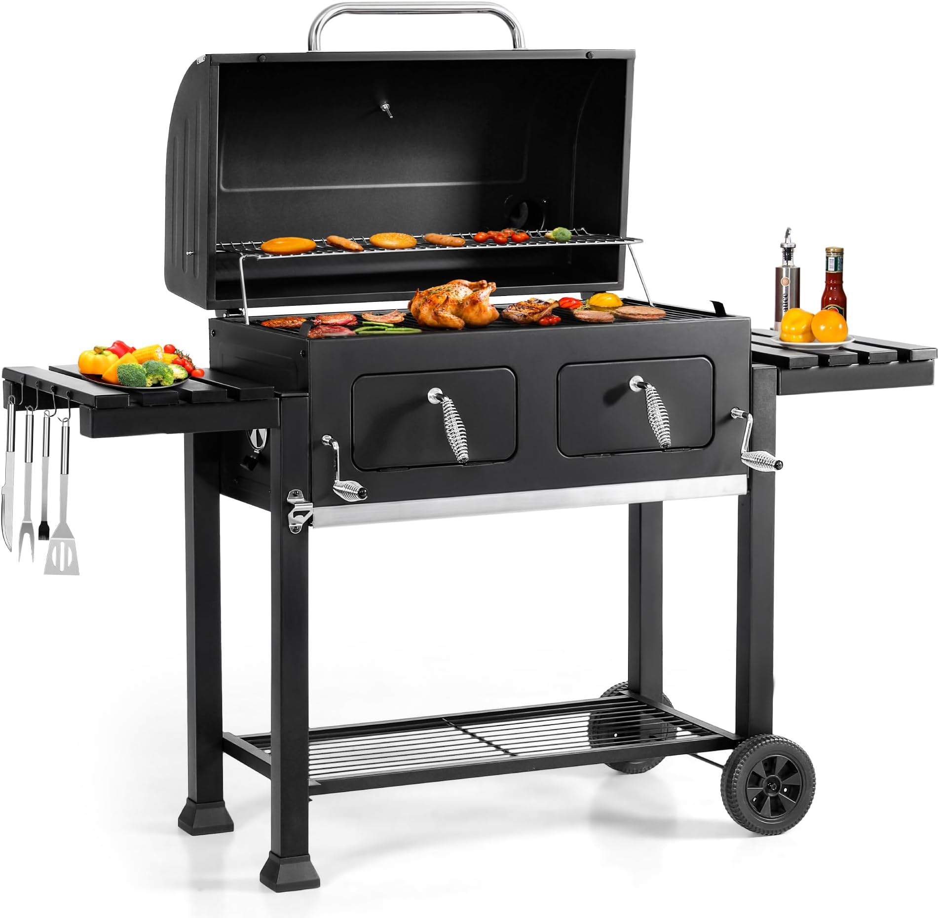 Amazon.com: Char-Griller Traditional Charcoal Grill : Patio, Lawn & Garden