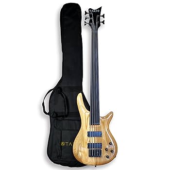 5弦フレットレスベース Amazon | TARIO フレットレス 5弦 エレキベース ボルトオン