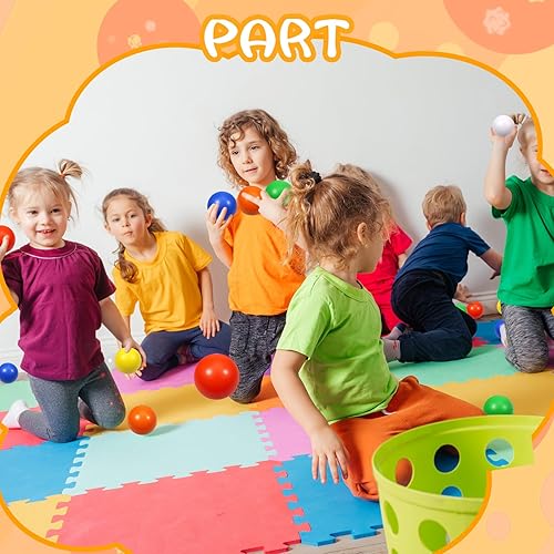 Miniatura 5 de 12 bolas de espuma de 6 colores para aliviar el estrés para niños y adultos, ejercicio de mano, juguetes sensoriales para aliviar la ansiedad, TDAH,