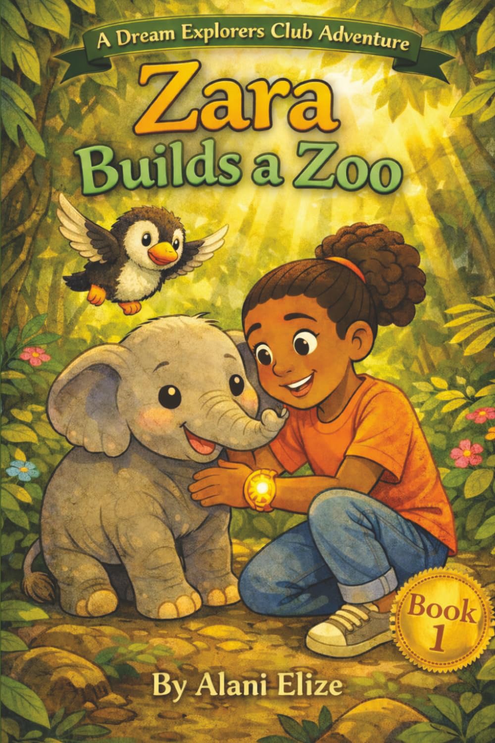 Zara Builds a Zoo: An Animal Adventure About Friendship, Creativity, and Big Dreams! (Dream Explorers Club)